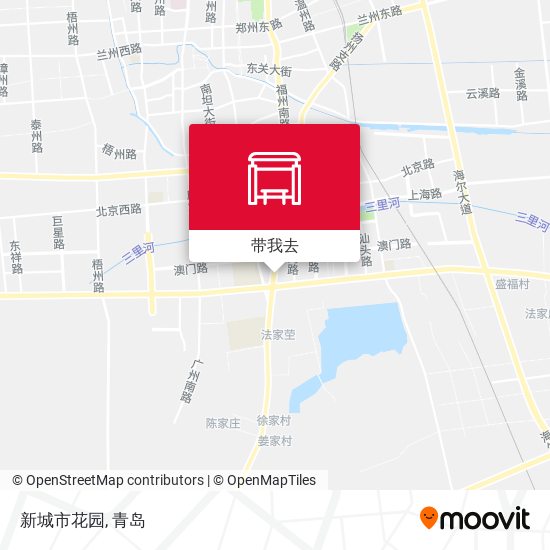 新城市花园地图