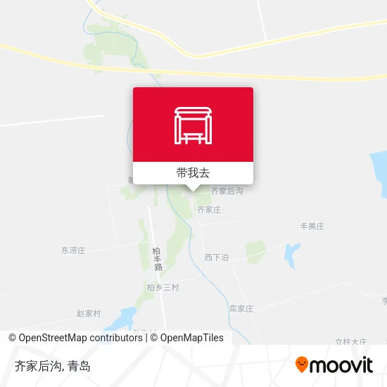 齐家后沟地图
