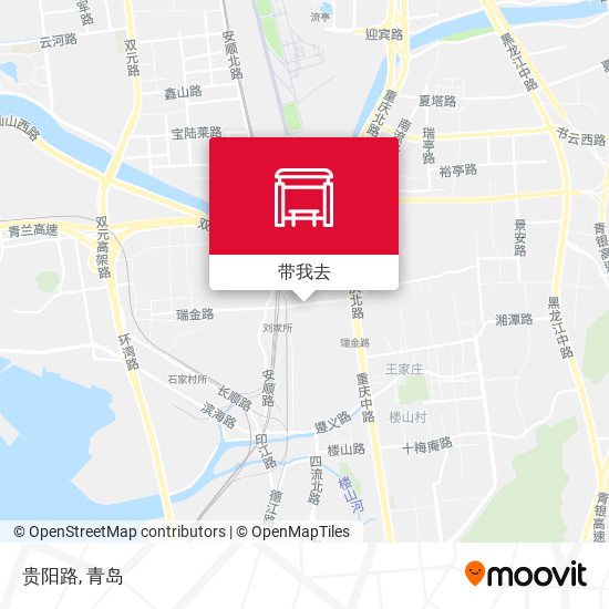 贵阳路地图