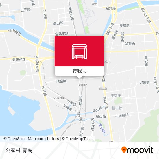 刘家村地图