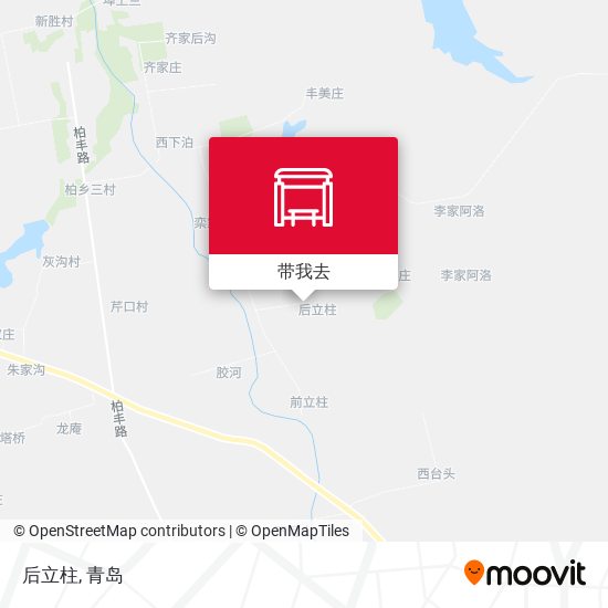 后立柱地图