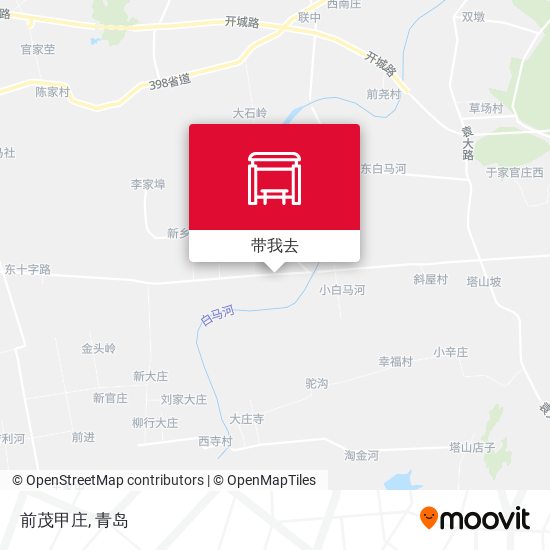 前茂甲庄地图