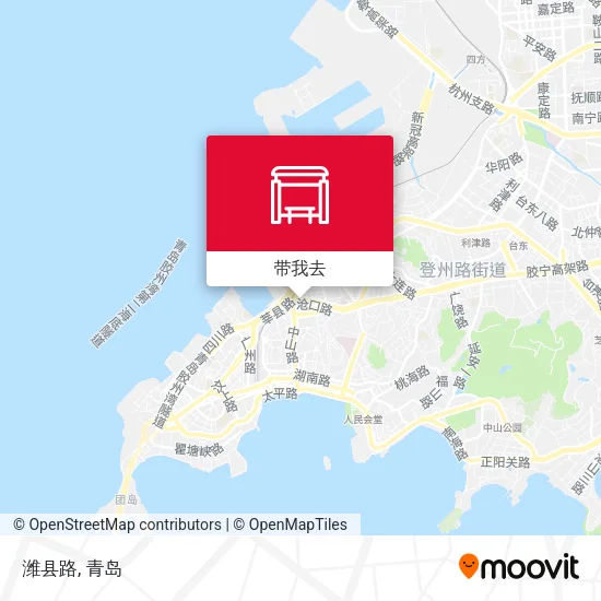 潍县路地图