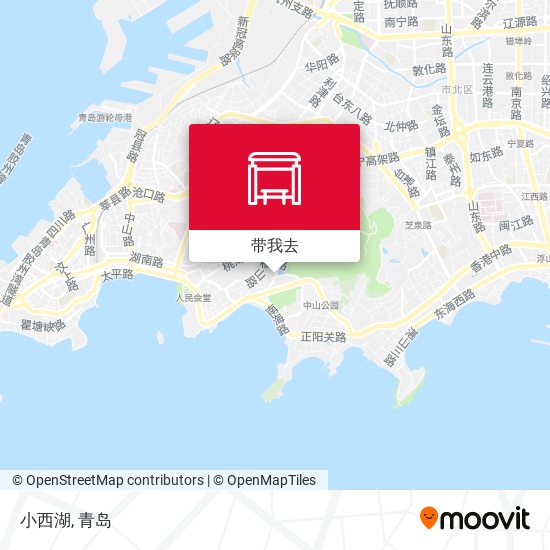 小西湖地图