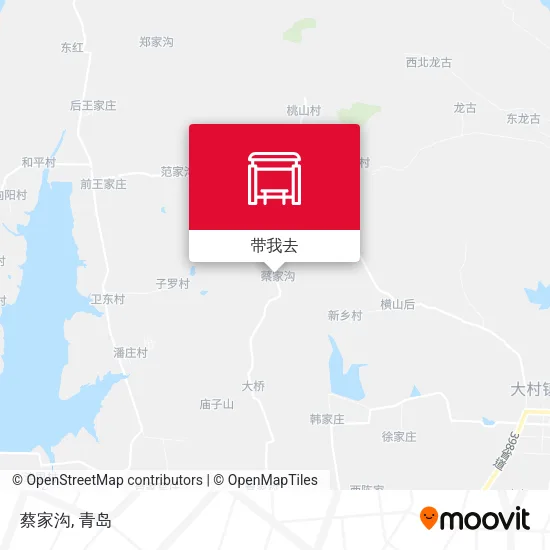 蔡家沟地图
