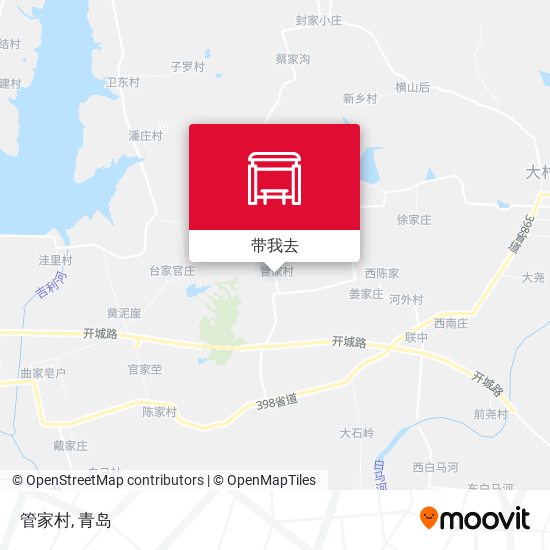 管家村地图