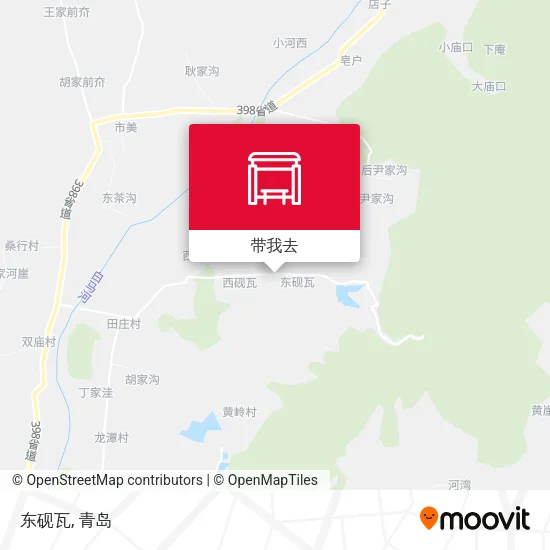 东砚瓦地图