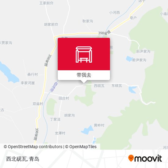 西北砚瓦地图