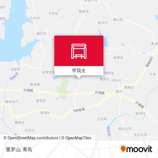 重罗山地图