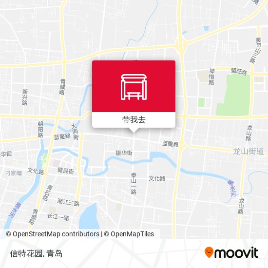 信特花园地图