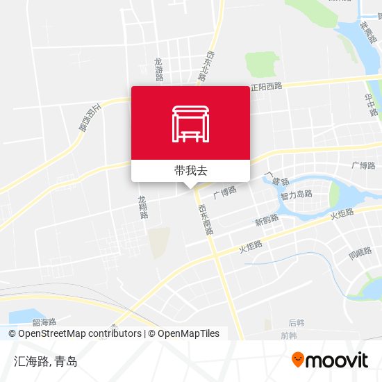 汇海路地图