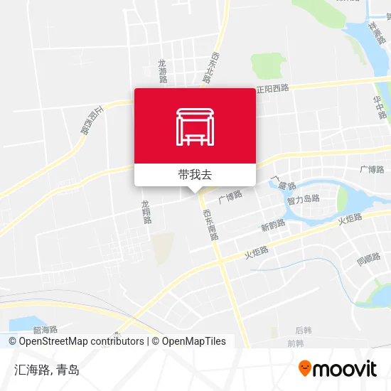 汇海路地图