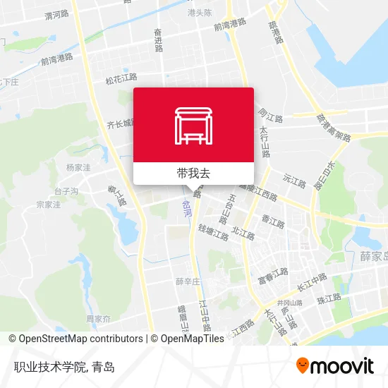 职业技术学院地图