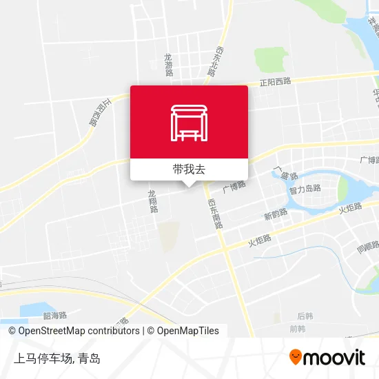 上马停车场地图