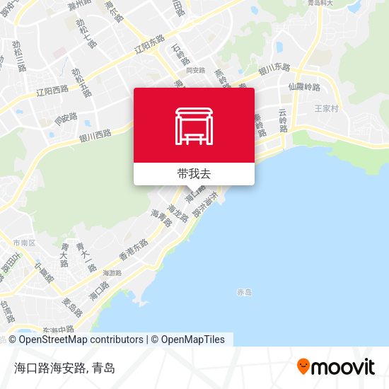海口路海安路地图