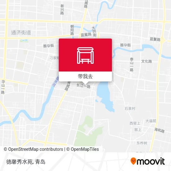 德馨秀水苑地图
