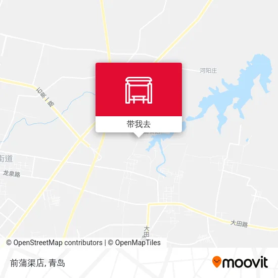 前蒲渠店地图