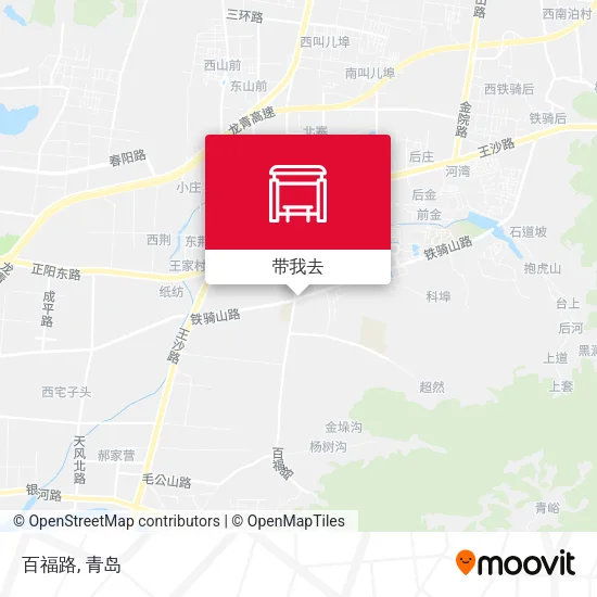 百福路地图