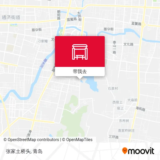 张家土桥头地图