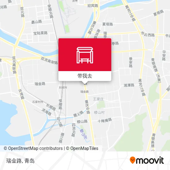 瑞金路地图
