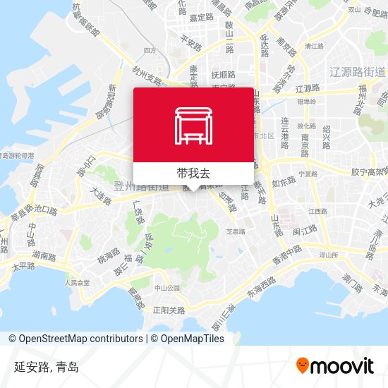 延安路地图