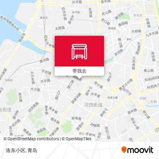 洛东小区地图