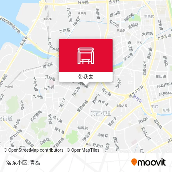 洛东小区地图