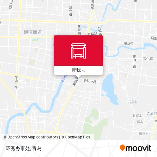 环秀办事处地图