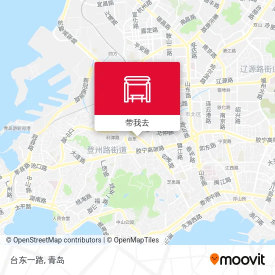 台东一路地图