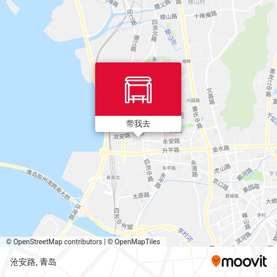 沧安路地图
