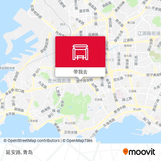 延安路地图