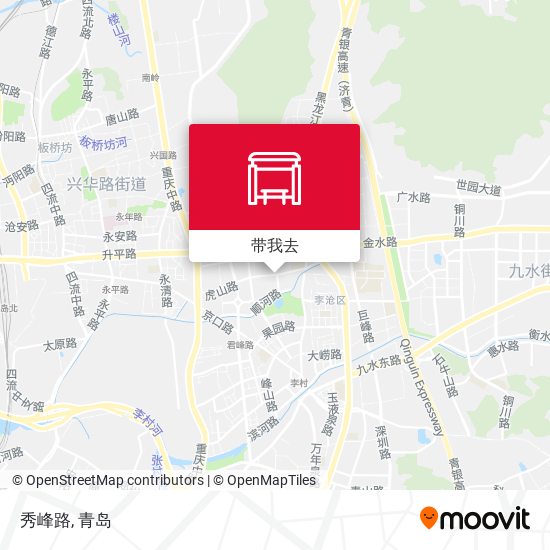 秀峰路地图
