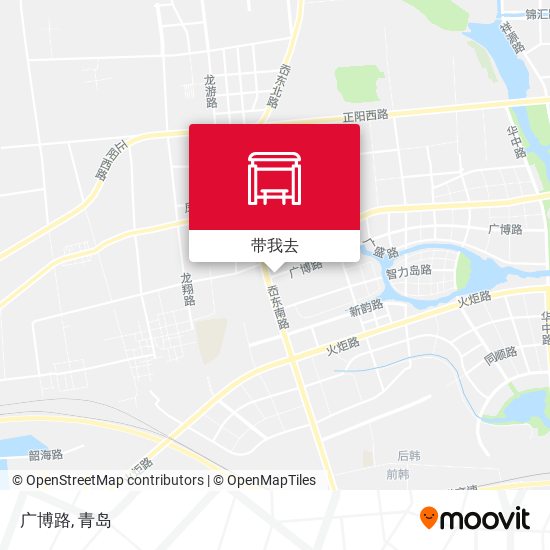 广博路地图