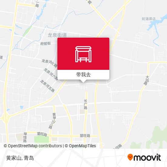 黄家山地图