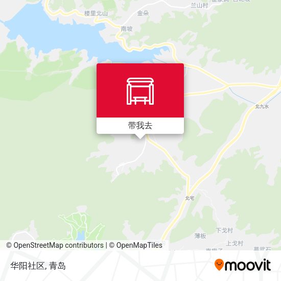 华阳社区地图