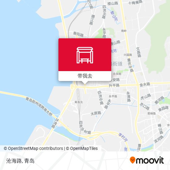 沧海路地图