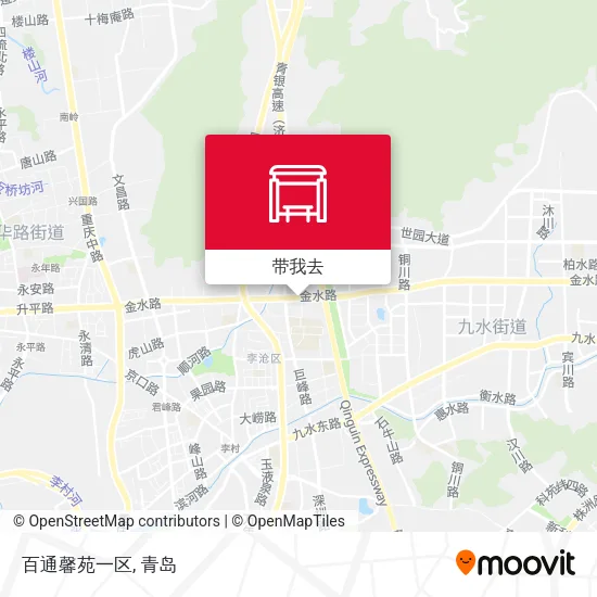 百通馨苑一区地图