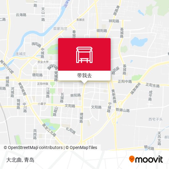 大北曲地图