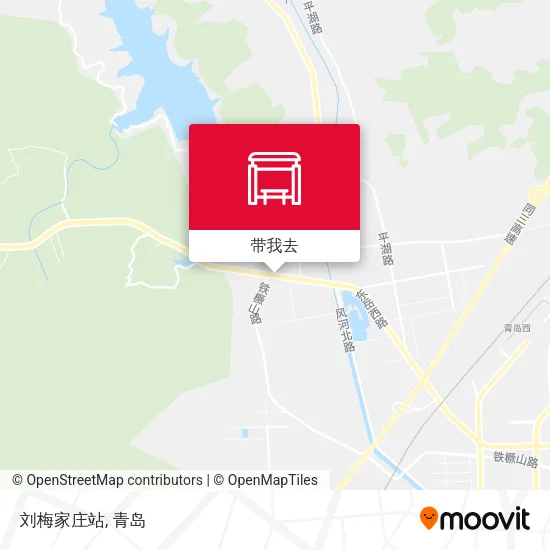 刘梅家庄站地图