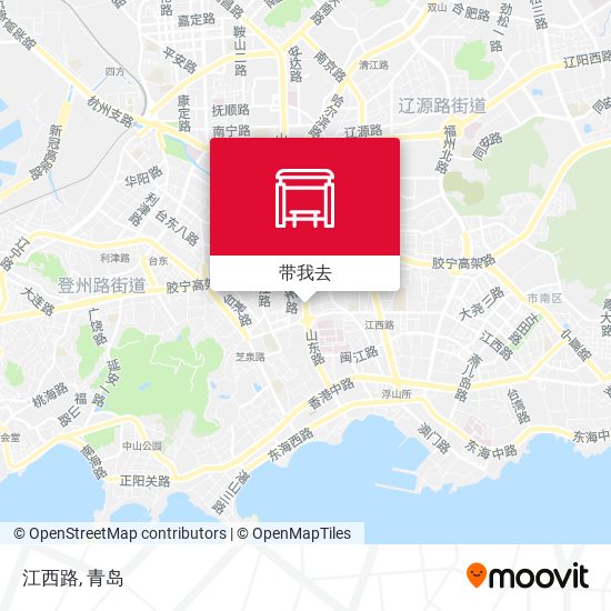 江西路地图