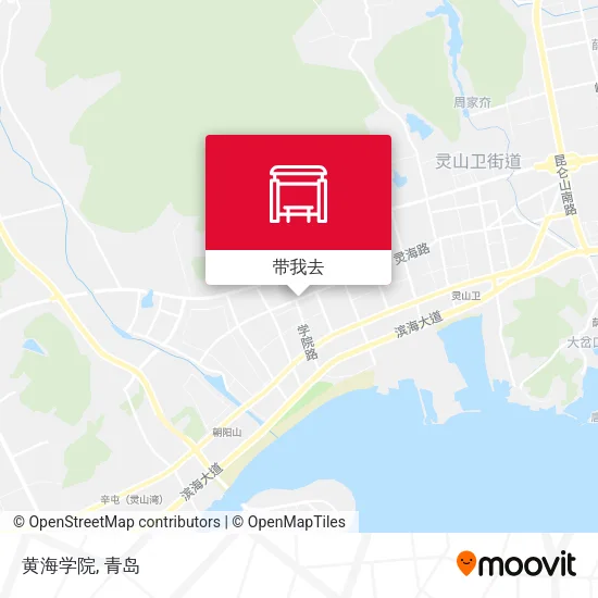 黄海学院地图