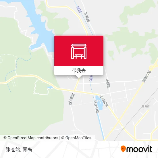 张仓站地图