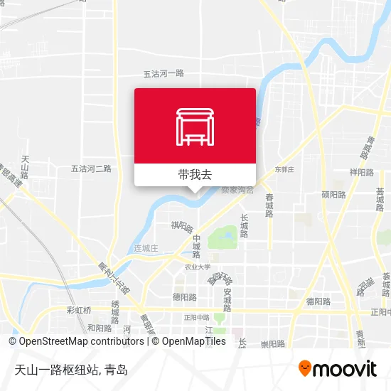 天山一路枢纽站地图