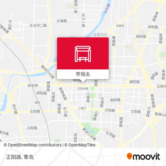 正阳路地图