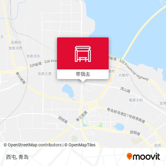西屯地图