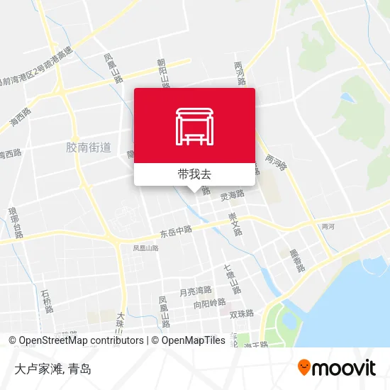 大卢家滩地图