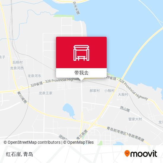 红石崖地图