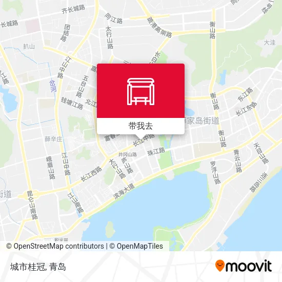 城市桂冠地图