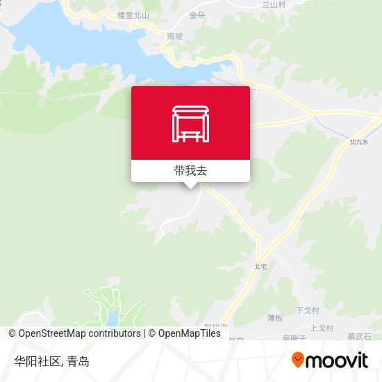 华阳社区地图
