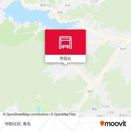 华阳社区地图